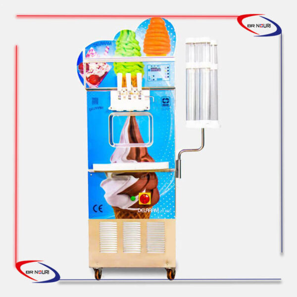 دستگاه بستنی قیفی ساز نیکنام مدل دلارام