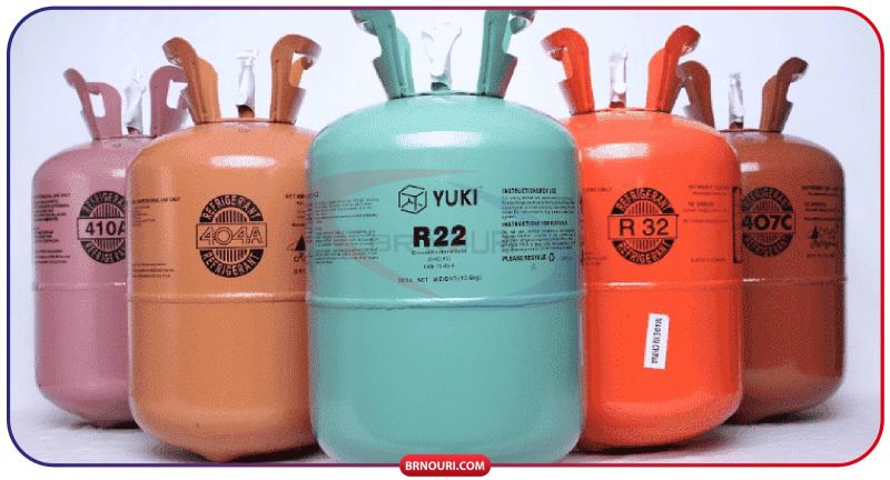 تفاوت گاز های مبرد