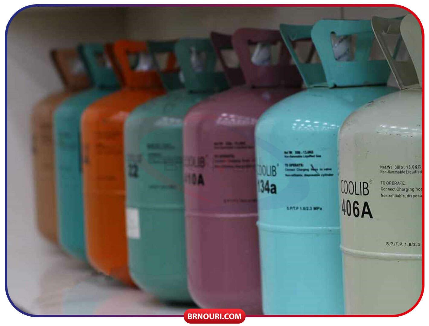 گازهای مبرد رایج