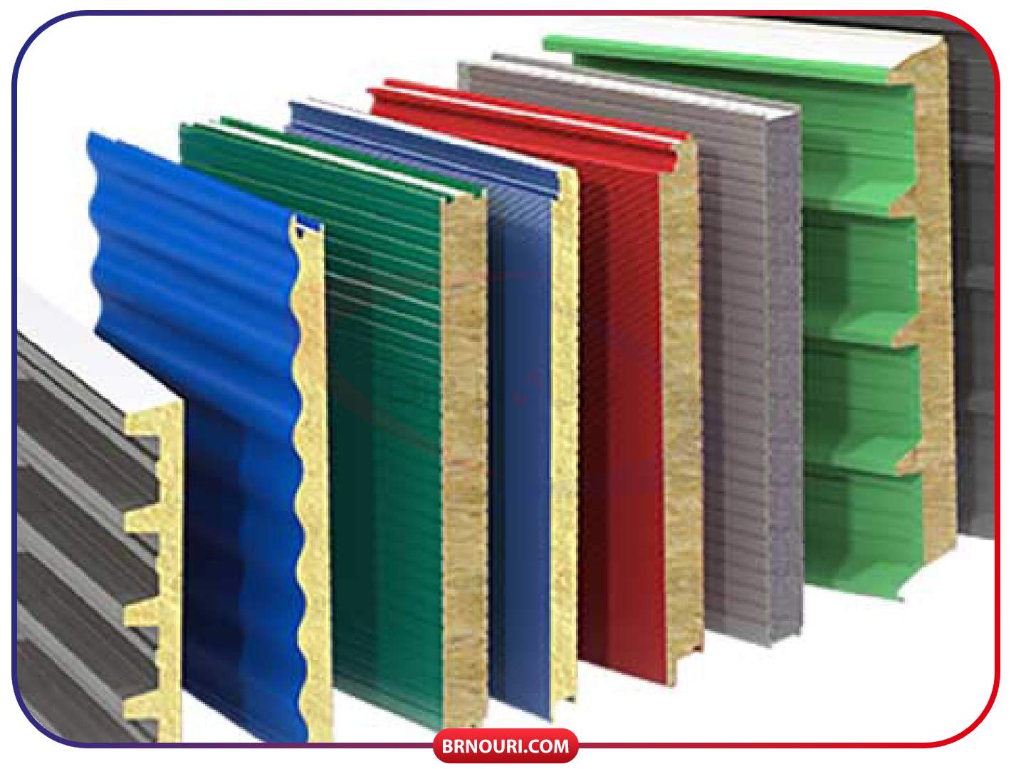 مقایسه انواع ساندویچ پنل.