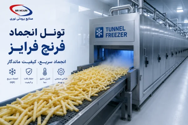 تونل انجماد فرنچ فرایز