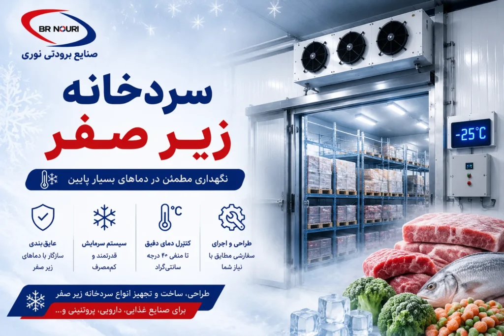 سردخانه زیر صفر